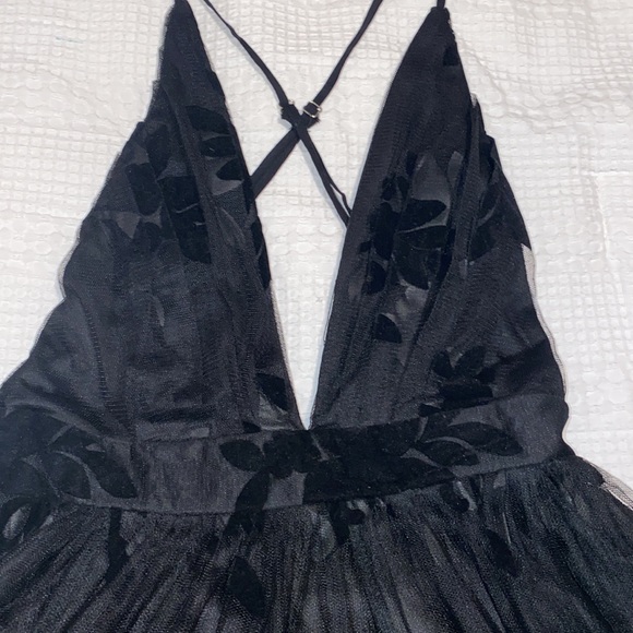 Black Short Dress - Picture 2 of 6